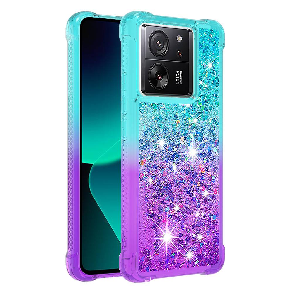23615 Xiaomi Redmi Note 12S защитная крышка-чехол, сыпучие блестки