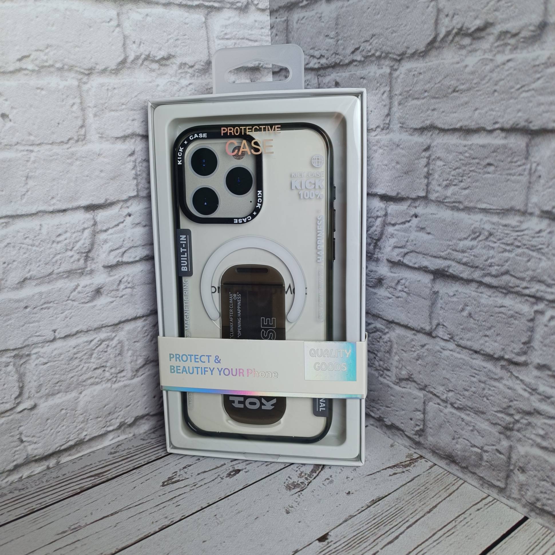 27102 Защитная крышка iPhone 15 ProMax с подставкой