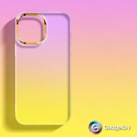 33005  iPhone 16Pro защитная крышка-чехол блестящий градиент