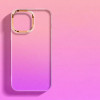 33005 iPhone 16Pro защитная крышка-чехол блестящий градиент