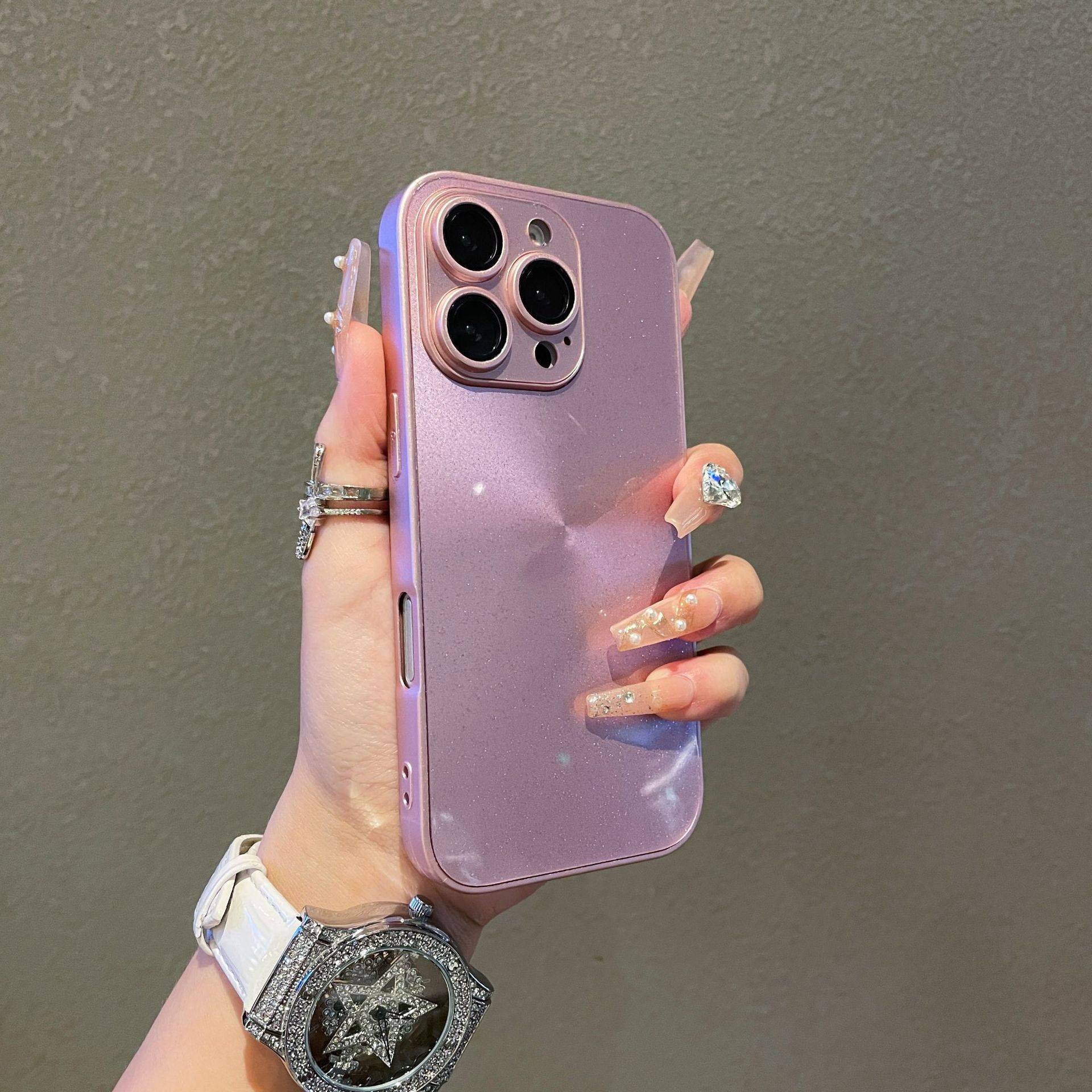 35094 iPhone 13 защитная крышка-чехол, блестки