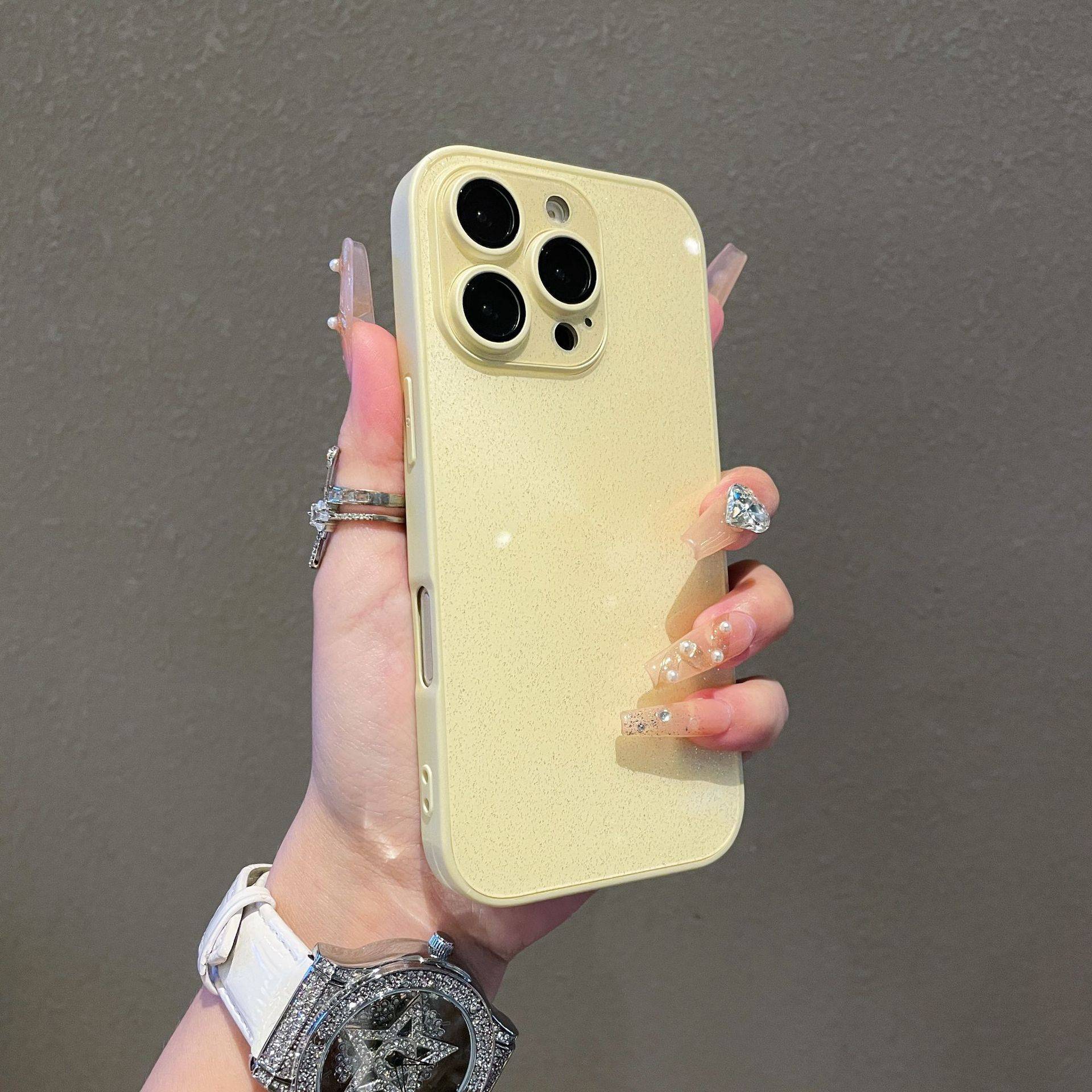 35094 iPhone 13 защитная крышка-чехол, блестки