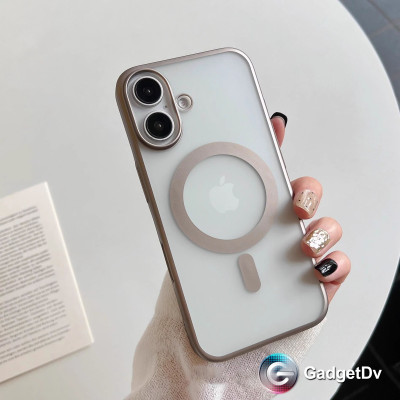 38095 iPhone 16Pro защитная крышка-чехол MagSafe пластик