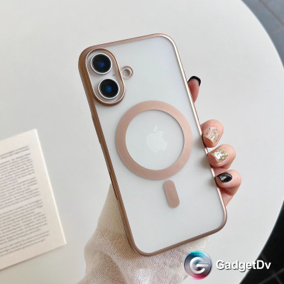 38095 iPhone 16Pro защитная крышка-чехол MagSafe пластик