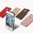 5110 iPhone 7 Защитная крышка кожаная Lenuo (розовое золото)