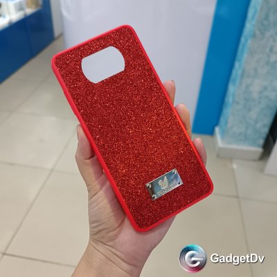 20790 Xiaomi Poco X3, защитная крышка-чехол, Svarovski
