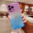 30006  iPhone 13 защитная крышка-чехол, блестки градиент
