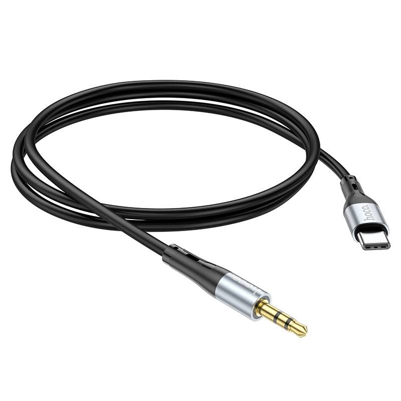 23465 Кабель AUX-Type-C Hoco UPA22, 1м