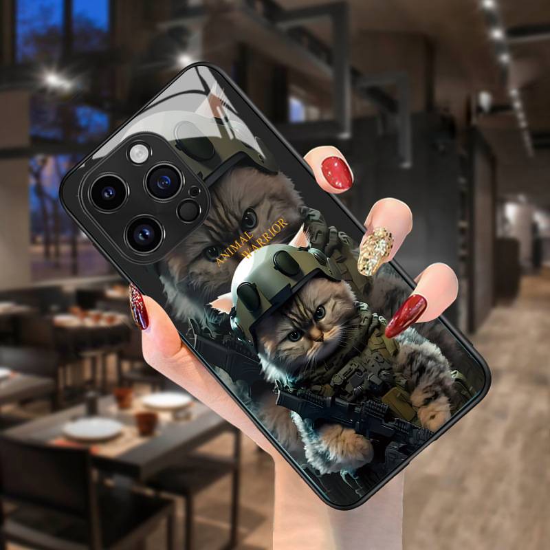 27010 iPhone 15Pro защитная крышка-чехол, с картинкой