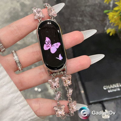 36090 Браслет Xiaomi Mi Band 8/9, стразы