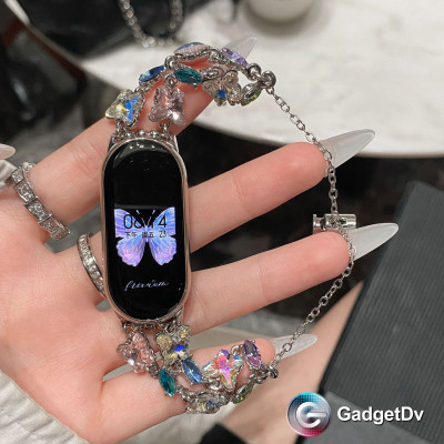 36090 Браслет Xiaomi Mi Band 8/9, стразы