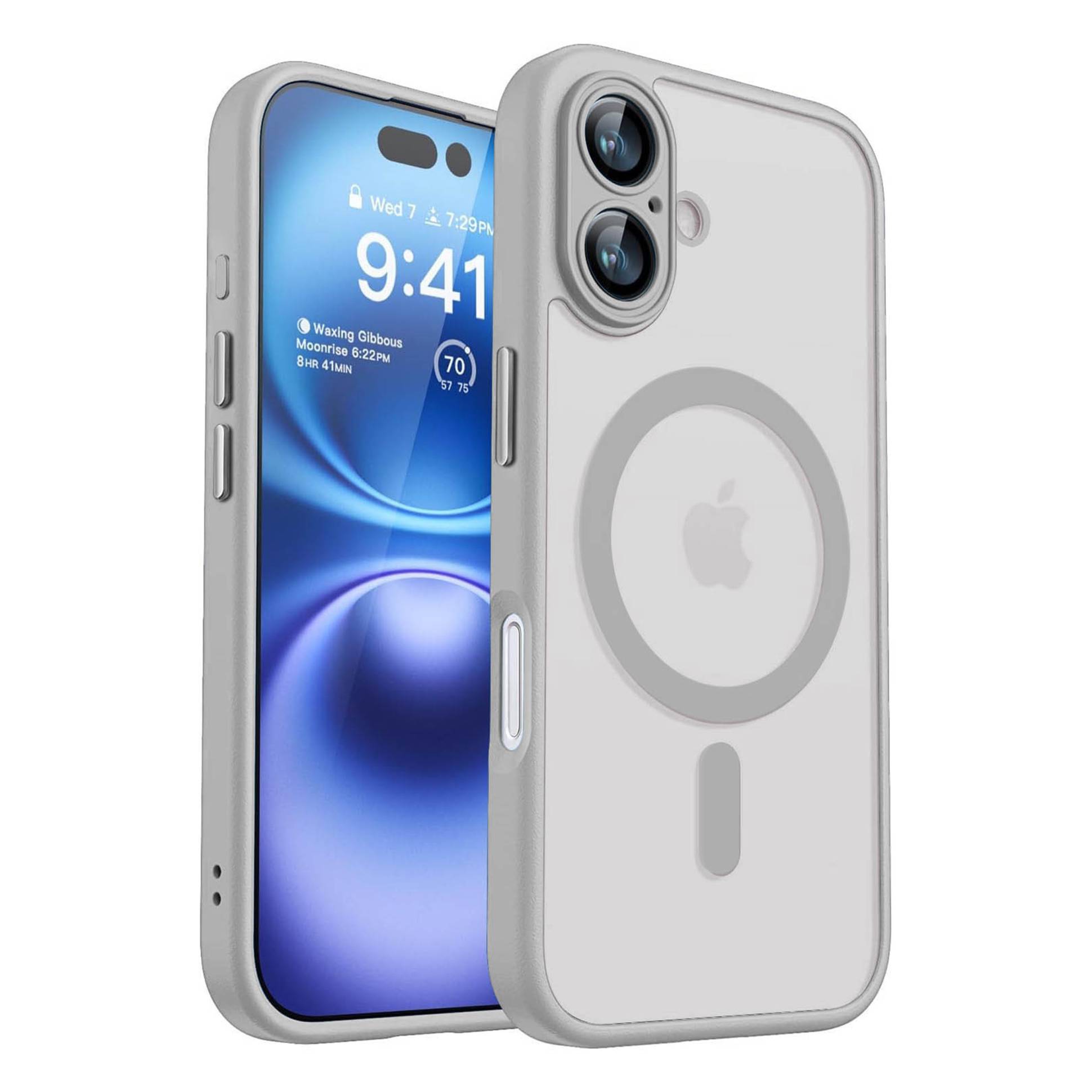 38389 iPhoen 17ProMax защитная крышка-чехол пластик с MagSafe