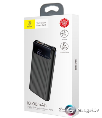 11388 Портативный аккумулятор 10000 mAh Baseus BS10-KPW03