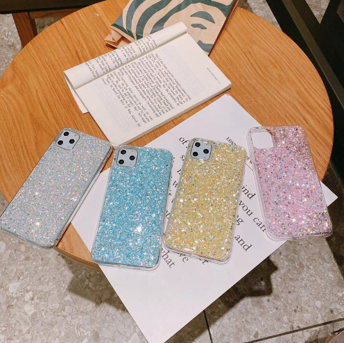 60508 Xiaomi Redmi 9C защитная крышка-чехол, блестки