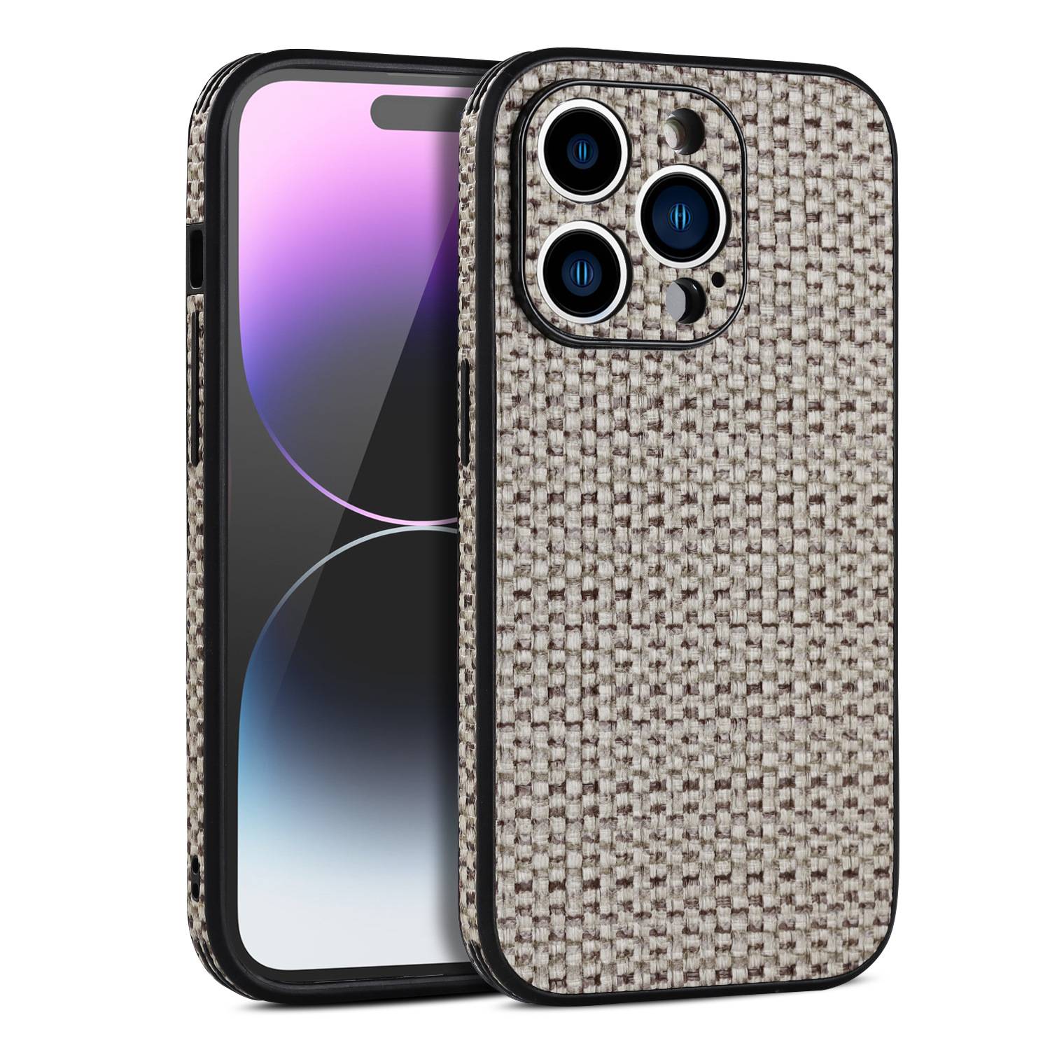 22066 iPhone 12 защитная крышка-чехол, твид