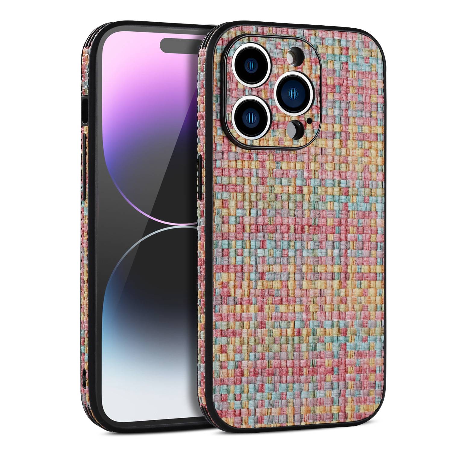 22066 iPhone 12 защитная крышка-чехол, твид