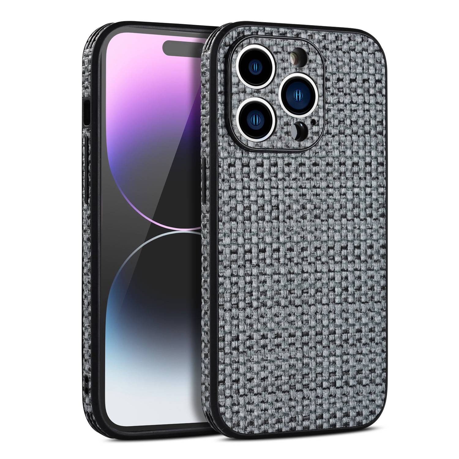 22066 iPhone 12 защитная крышка-чехол, твид