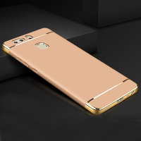 4137 Huawei P8 lite (2017) Защитная крышка пластиковая (золото)