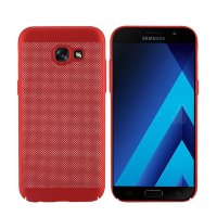 5039 Samsung A3 (2017) Защитная крышка пластиковая (красный)