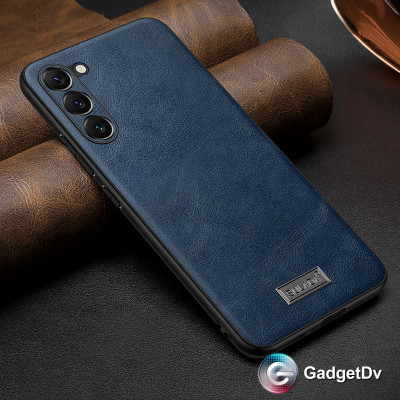 38388 Samsung S25 Ultra защитная крышка-чехол, Sulada кож.