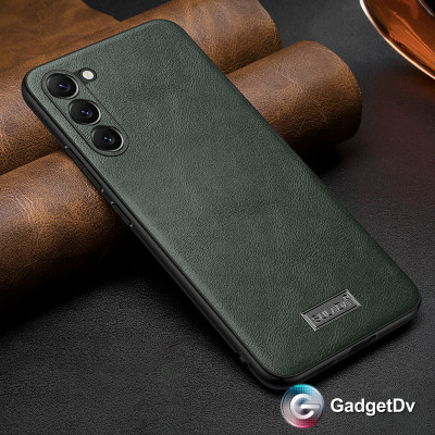 38388 Samsung S25 Ultra защитная крышка-чехол, Sulada кож.