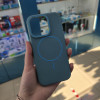 38509 iPhone 15ProMax защитная крышка-чехол,под кож. с MagSafe