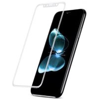 5499 Защитное стекло iPhone X/XS/11Pro матовое Baseus (белый)