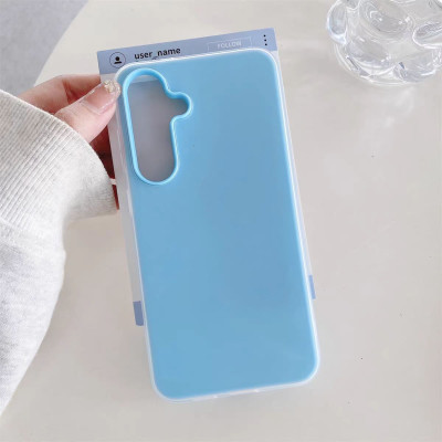 39150 Samsung S26Plus защитная крышка-чехол пластик однотонный