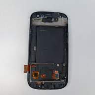Экран Samsung Galaxy S3 c рамкой  (белый, оригинал)