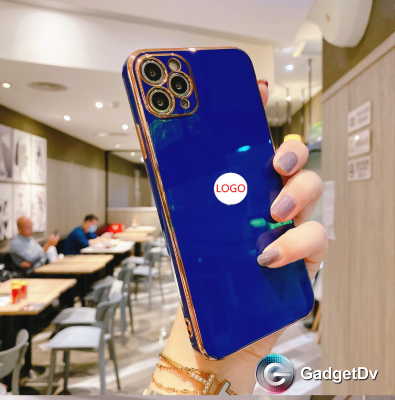 60671 iPhone 12 Pro Max защитная крышка-чехол, глянцевый силикон