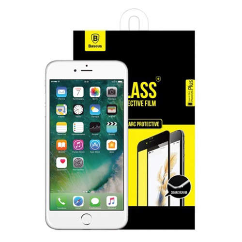 1201 iPhone6 Защитное стекло Baseus (белый)
