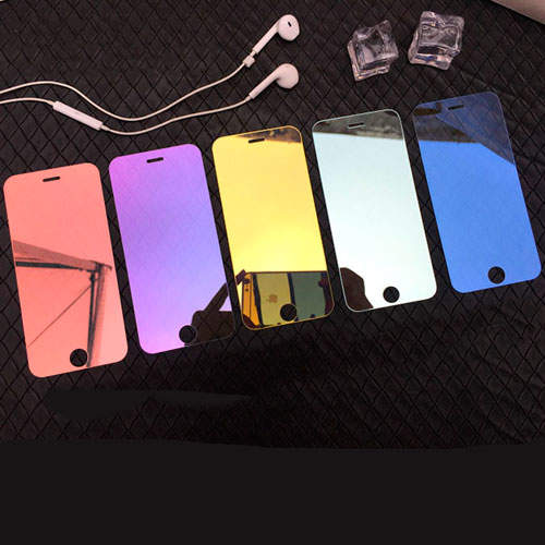 1286 iPhone6 Защитное стекло (фиолетовый)