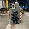 27012 iPhone 15 защитная крышка-чехол, с рисунком