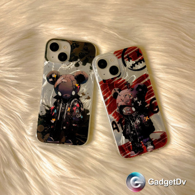 27012  iPhone 15 защитная крышка-чехол, с рисунком