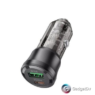 28015 АЗУ USB-A/USB-C, 38W, Borofon BZ25 28015 АЗУ USB-A/USB-C, 38W, Borofon BZ25