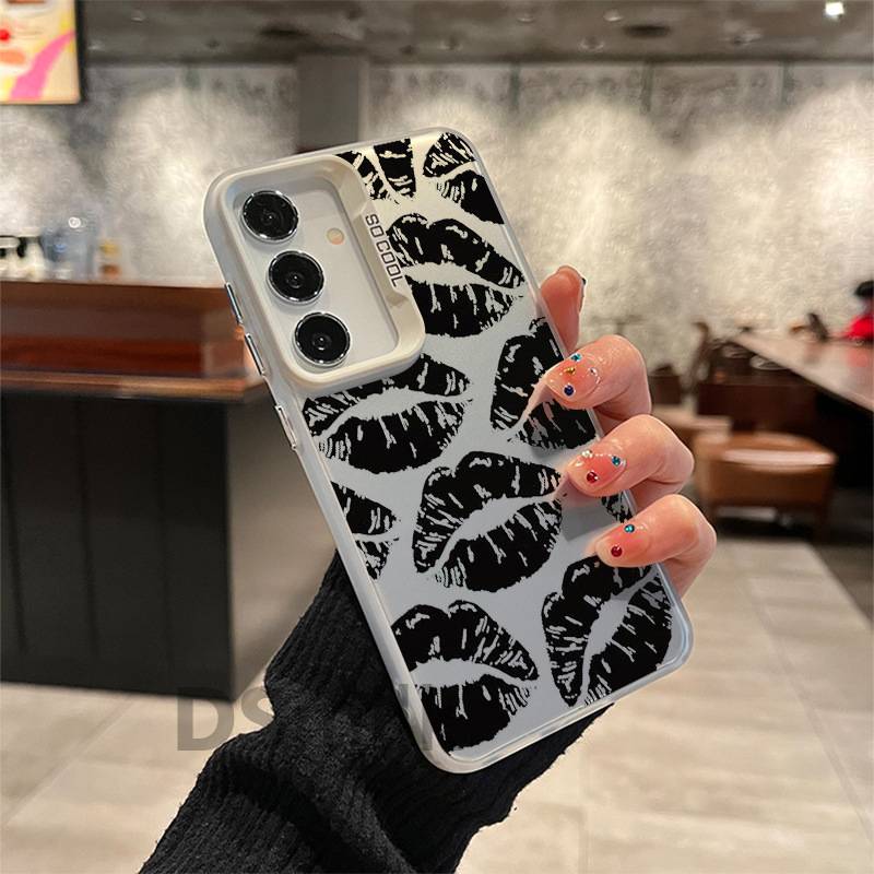 37093 Samsung A56 защитная крышка-чехол пластик с рисунком