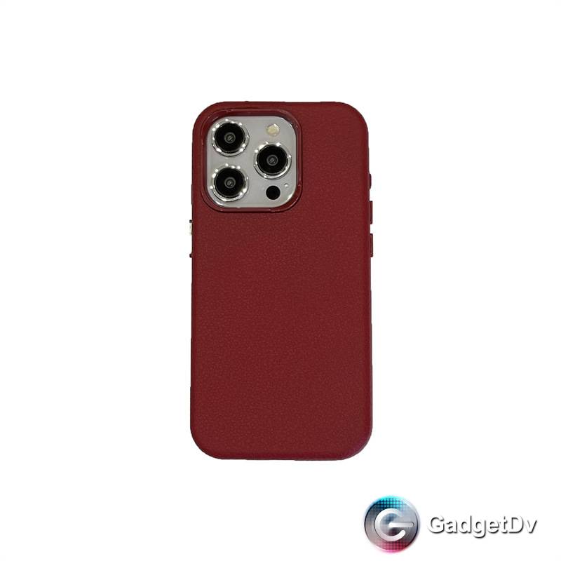 38387 iPhone 16 ProMax защитная крышка-чехол кож.