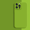 23157 iPhone 12 защитная крышка-чехол, однотон. силикон