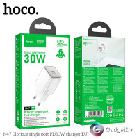 32006 СЗУ 30W + кабель USB-C to iPhone, Hoco N47