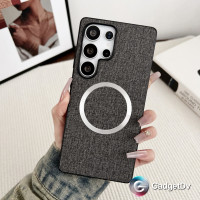 38598 Samsung S25 Ultra защитная крышка-чехол, MagSafe ткань