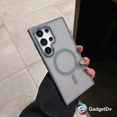 38823 Samsung S25FE защитная крышка-чехол, пластик с MagSafe