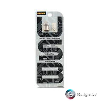 5585 Адаптер microUSB - lightning Remax  RA-USB2