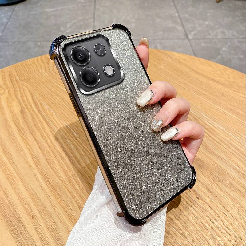 39050 Xiaomi Redmi Note 15Pro защитная крышка-чехол, блестки