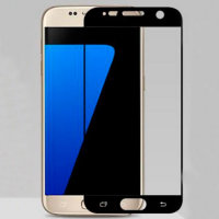 8335 Защитное стекло Samsung S6 (черный)