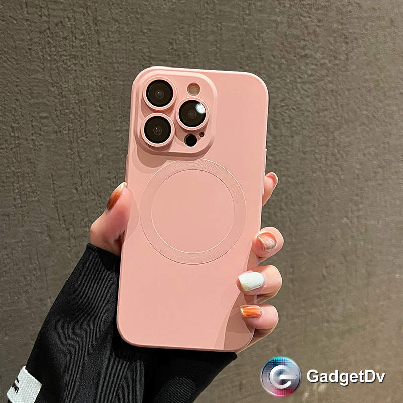 22069 Защитная крышка iPhone 14Pro Max, магнитная, силикон.