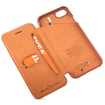 17-991  iPhone6+ Чехол-книжка Nillkin (черный)