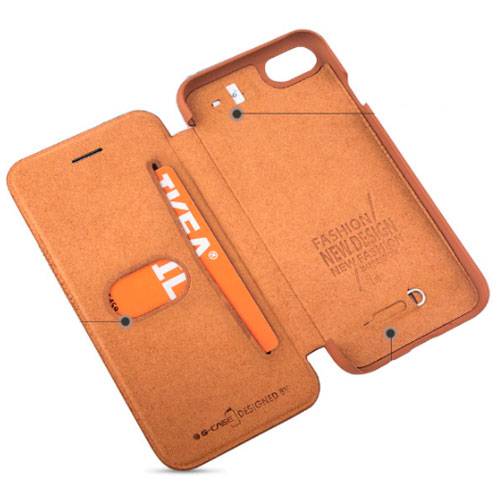 17-991 iPhone6+ Чехол-книжка Nillkin (черный)