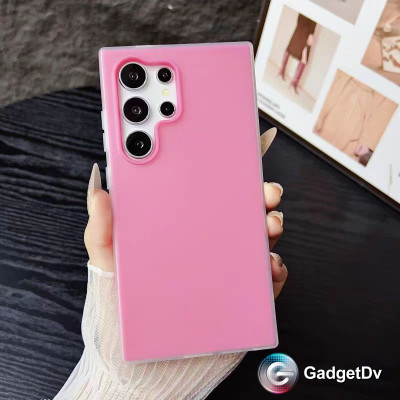 38420 Samsung S25, защитная крышка-чехол, однотонный силикон