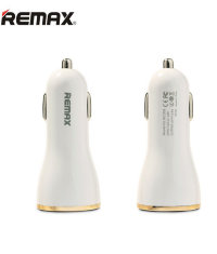 5-967 АЗУ USB*3 3,4А Remax (золотой)