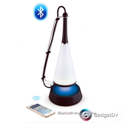 10536 Светодиодная настольная лампа+Bluetooth+ зарядное устройство